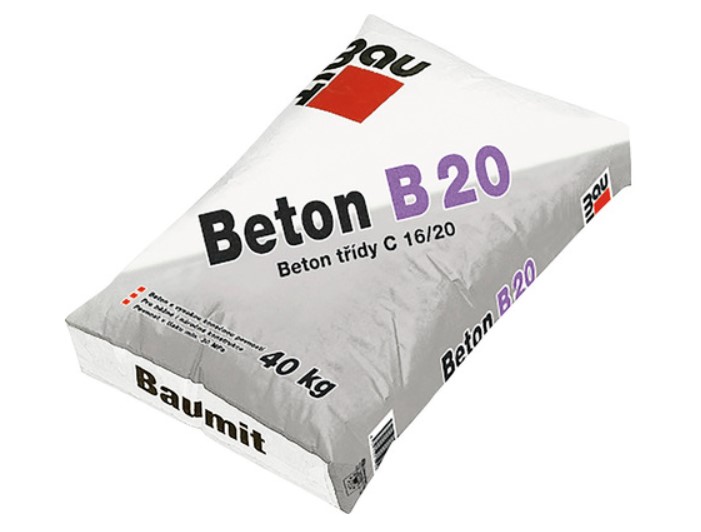 Beton suchý BAUMIT B 20 25kg